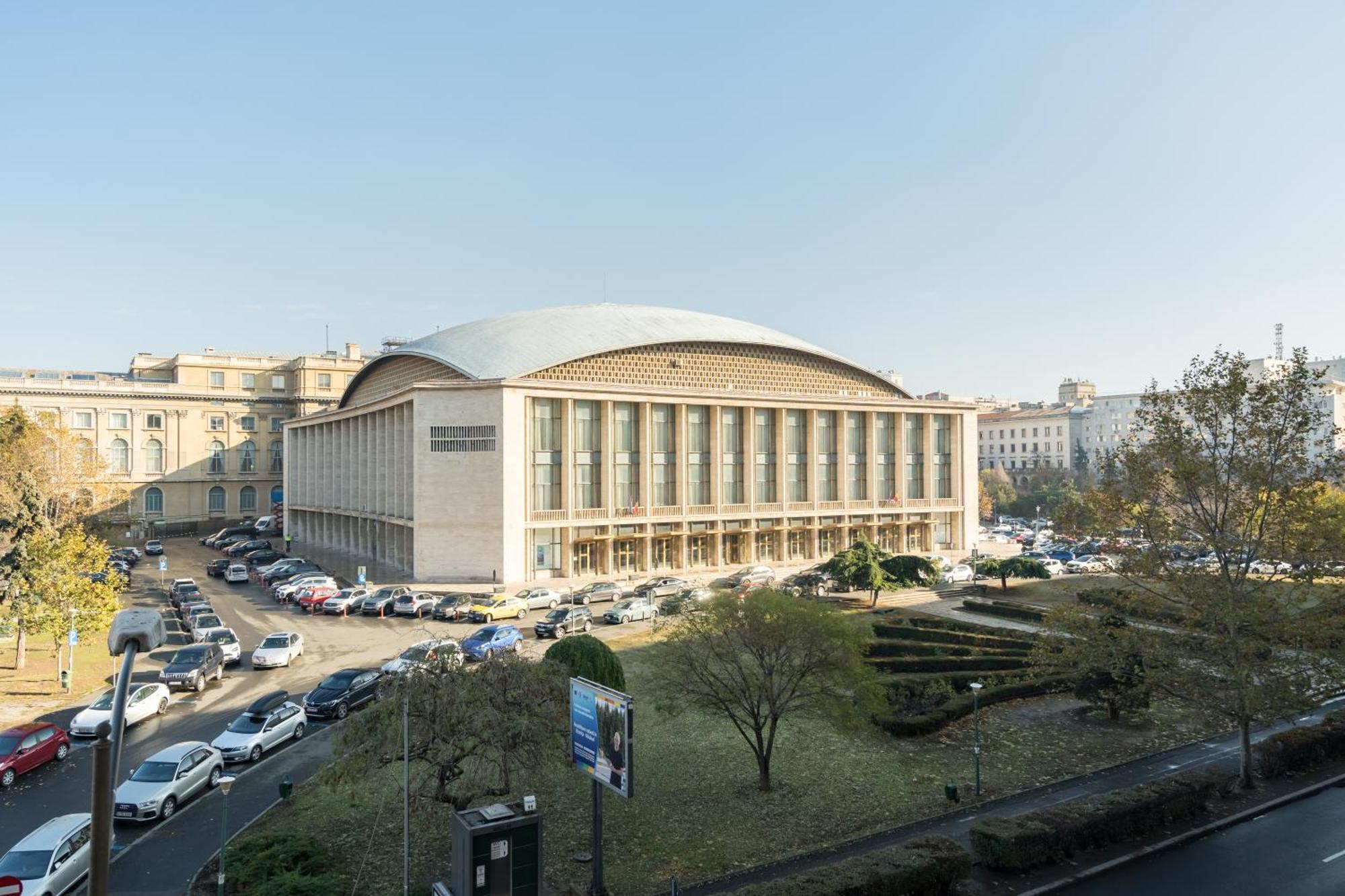 Top Location With Iconic View - Sala Palatului Βουκουρέστι Εξωτερικό φωτογραφία